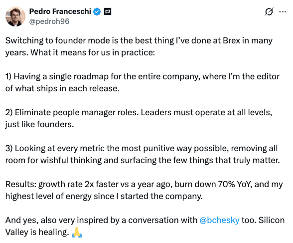 Founder Mode: why “doing what scales” sometimes doesn’t